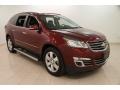 Siren Red Tintcoat 2015 Chevrolet Traverse LTZ