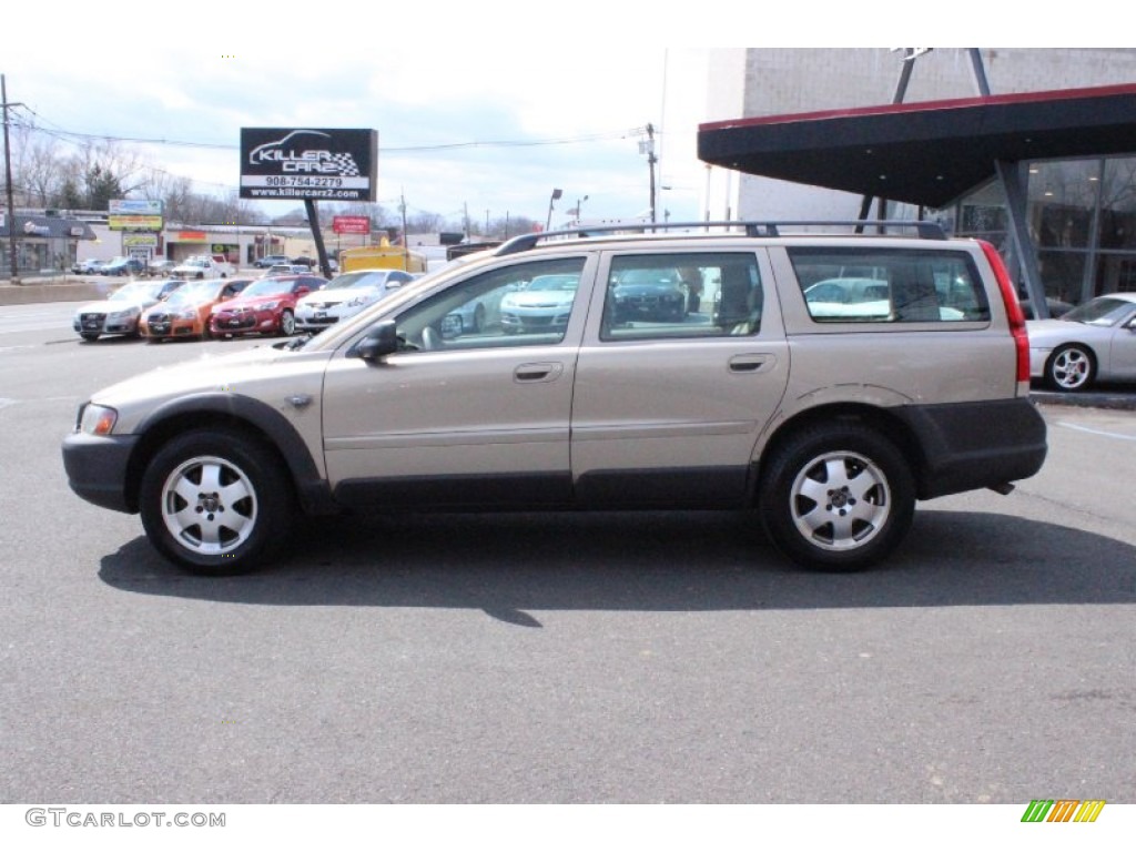 2001 V70 XC AWD - Ash Gold Metallic / Beige photo #4