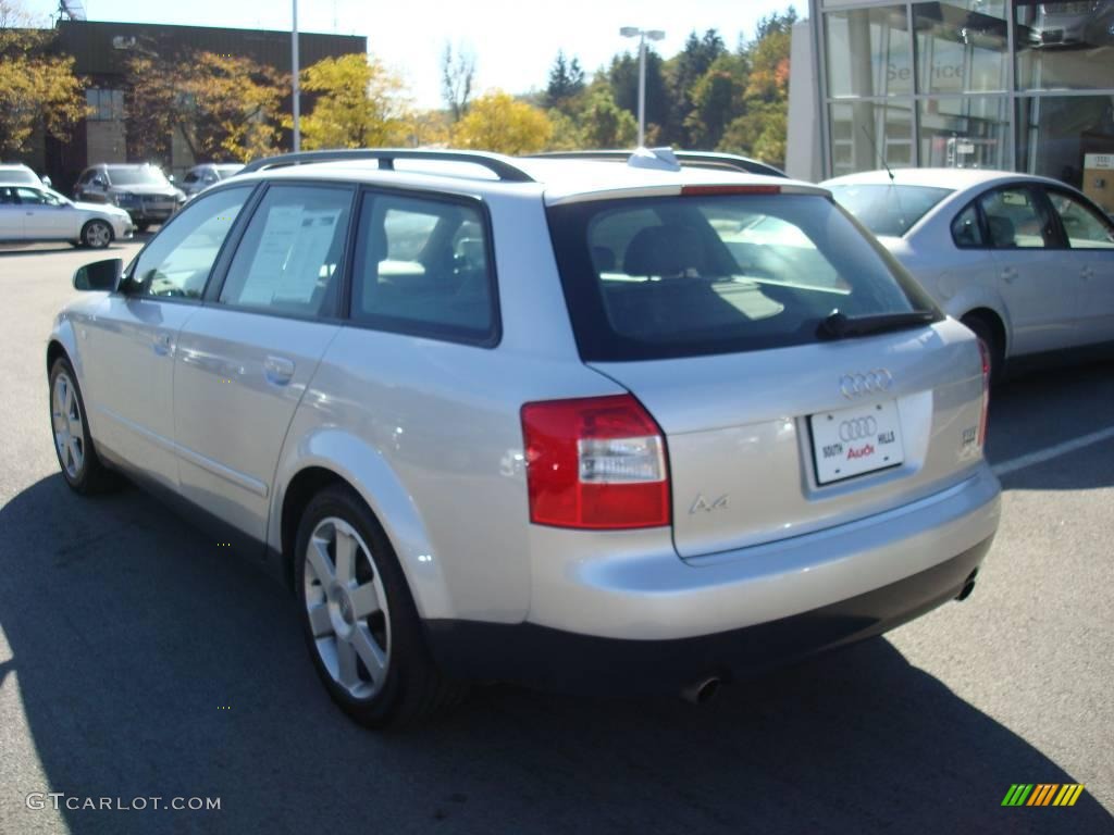 2004 A4 1.8T quattro Avant - Light Silver Metallic / Grey photo #2