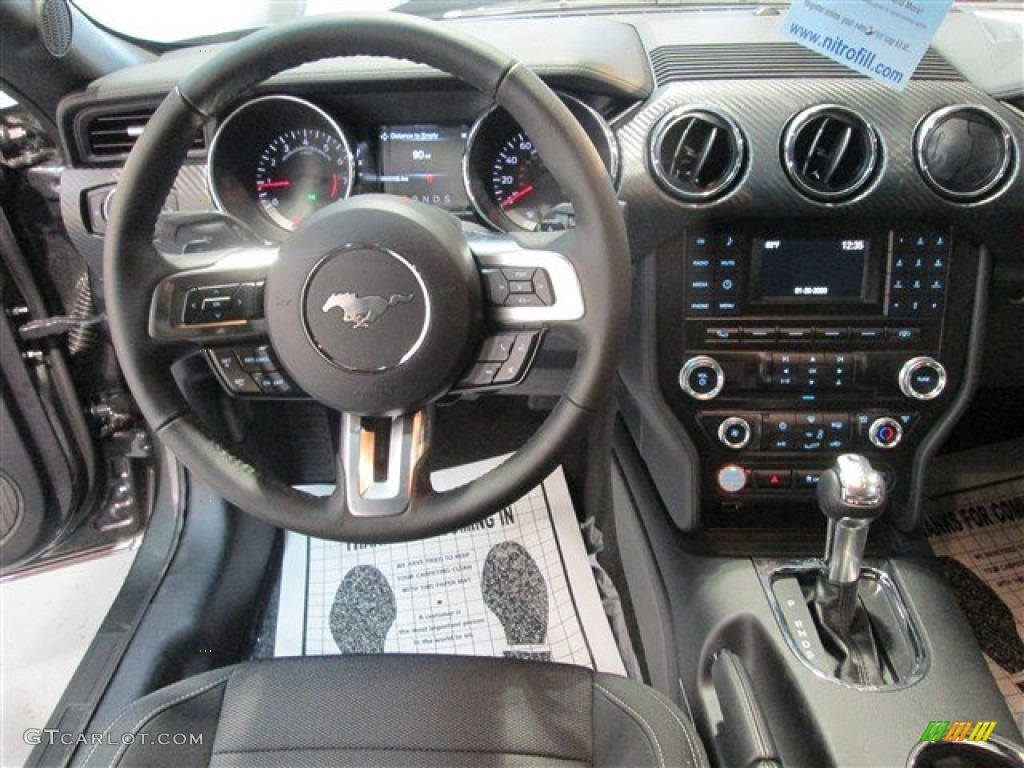 2015 Mustang V6 Coupe - Magnetic Metallic / Ebony photo #8