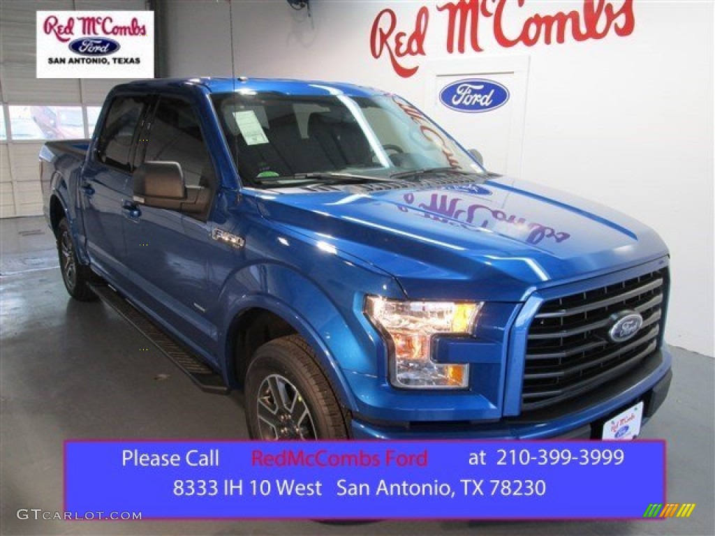 Blue Flame Metallic Ford F150