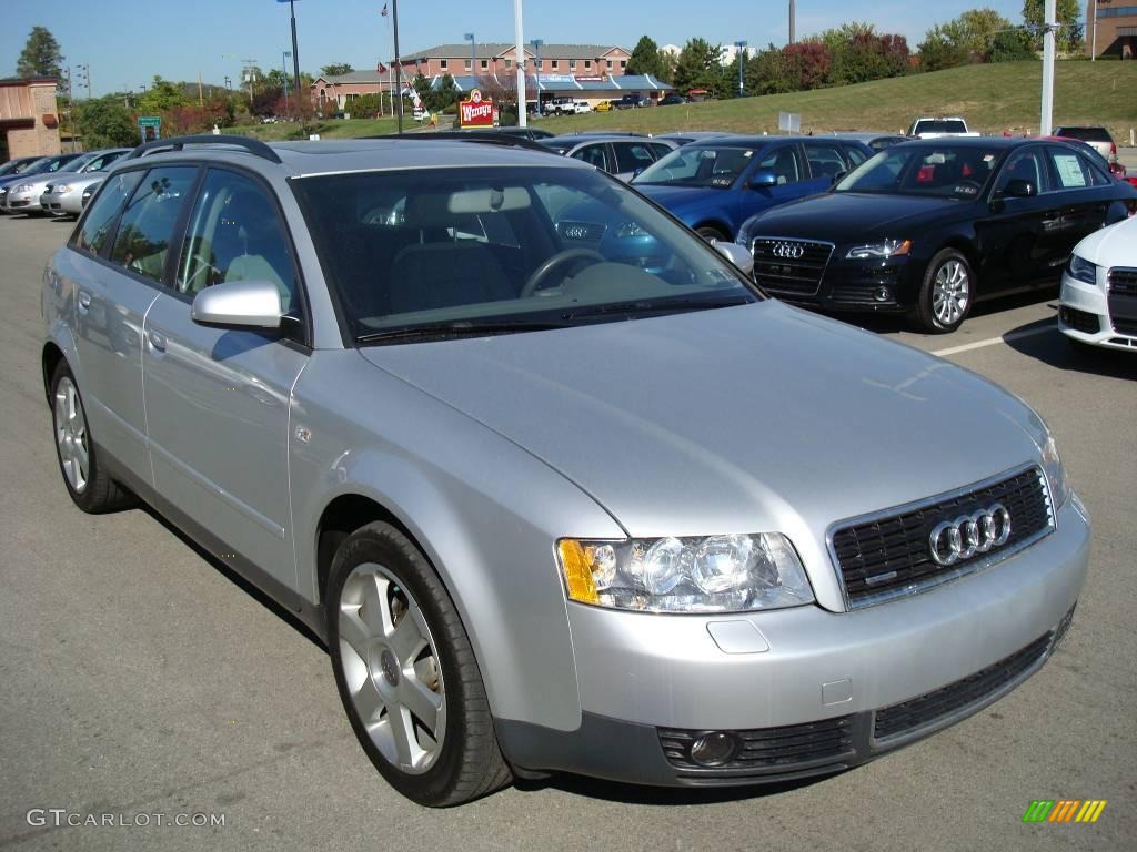 2004 A4 1.8T quattro Avant - Light Silver Metallic / Grey photo #5