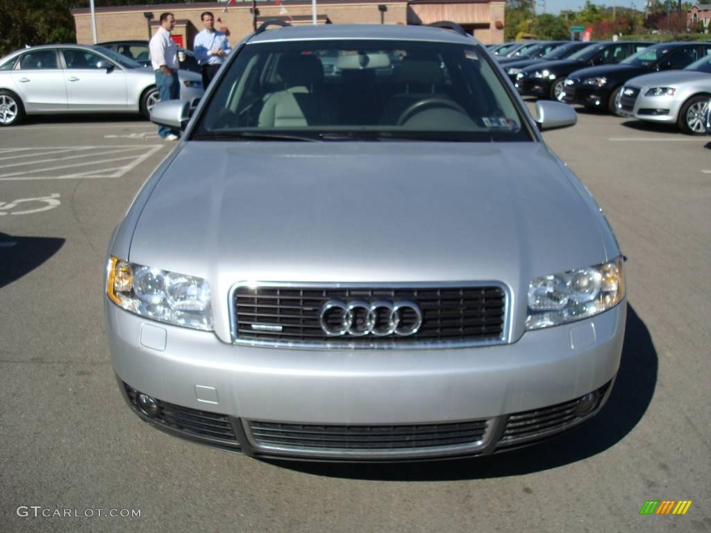 2004 A4 1.8T quattro Avant - Light Silver Metallic / Grey photo #6