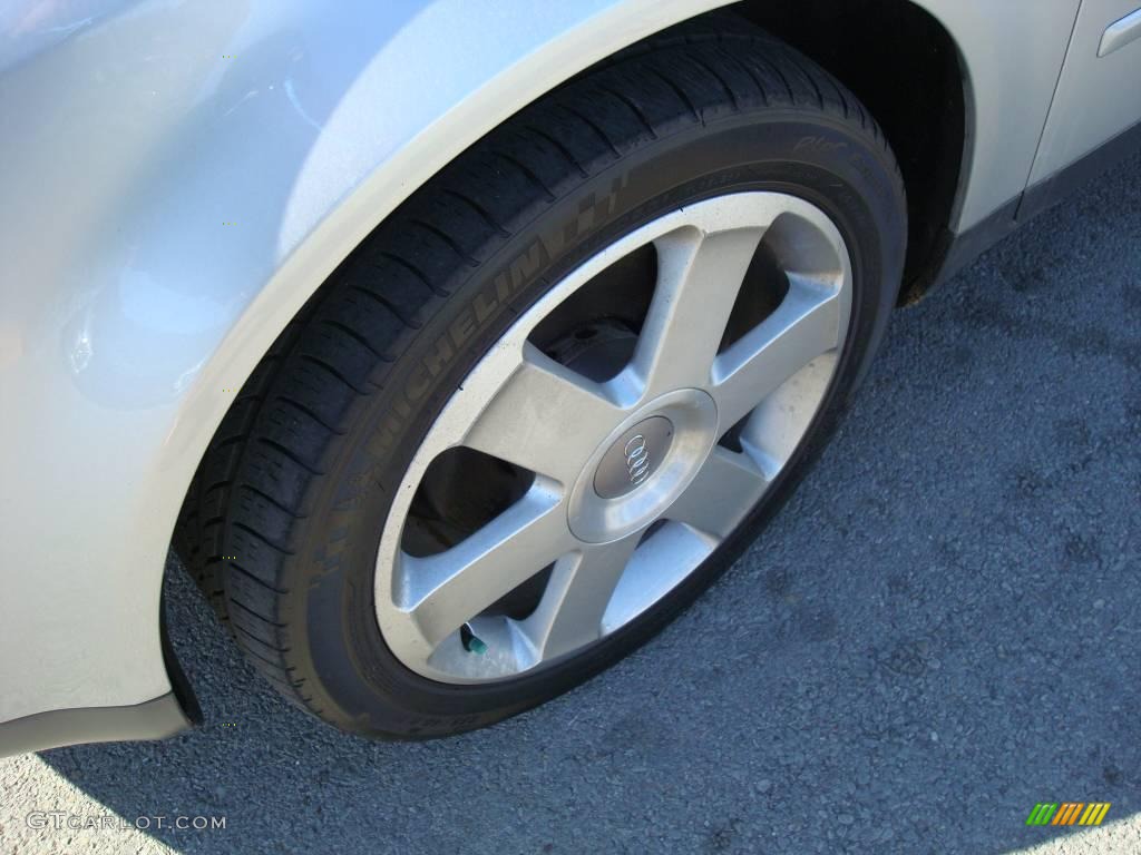 2004 A4 1.8T quattro Avant - Light Silver Metallic / Grey photo #7