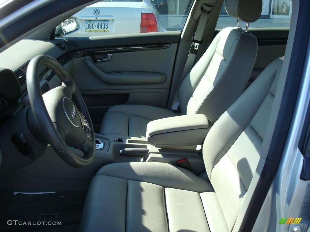 2004 A4 1.8T quattro Avant - Light Silver Metallic / Grey photo #8