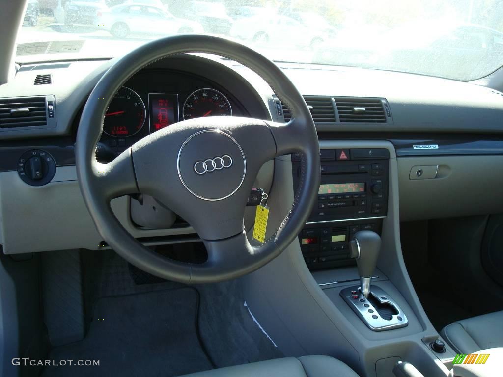 2004 A4 1.8T quattro Avant - Light Silver Metallic / Grey photo #10