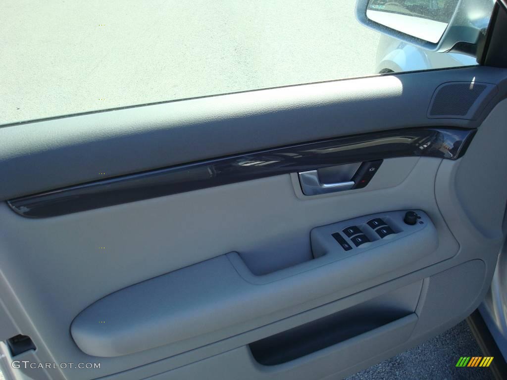 2004 A4 1.8T quattro Avant - Light Silver Metallic / Grey photo #11