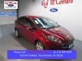 2015 Ruby Red Metallic Ford Fiesta SE Sedan  photo #1