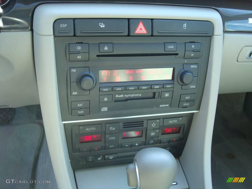 2004 A4 1.8T quattro Avant - Light Silver Metallic / Grey photo #13