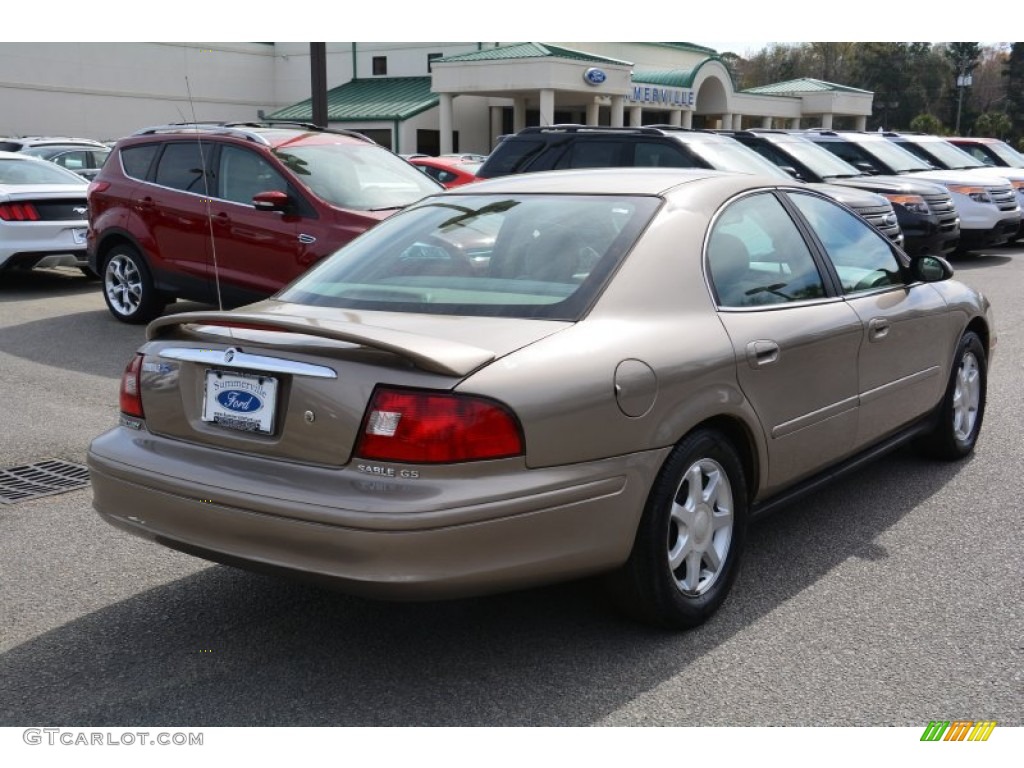 2003 Sable GS Sedan - Arizona Beige Metallic / Medium Parchment photo #3