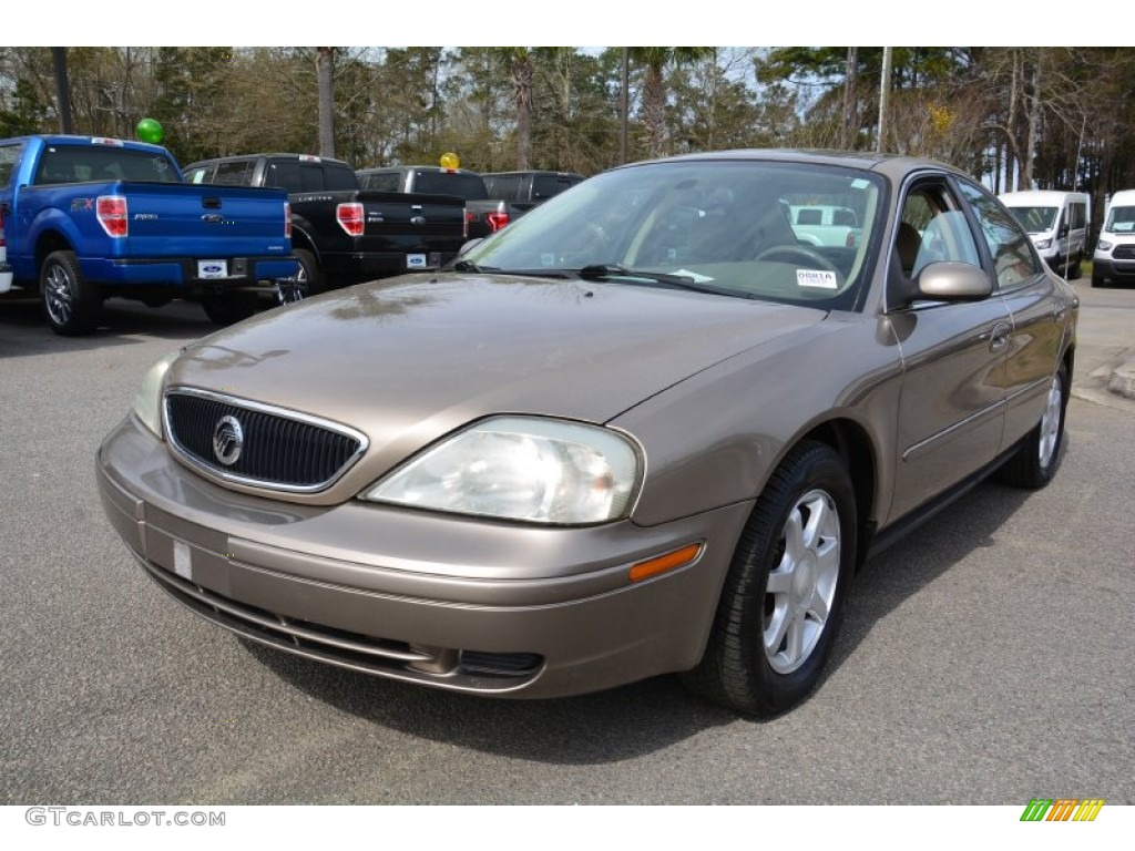 Arizona Beige Metallic 2003 Mercury Sable GS Sedan Exterior Photo #102300901