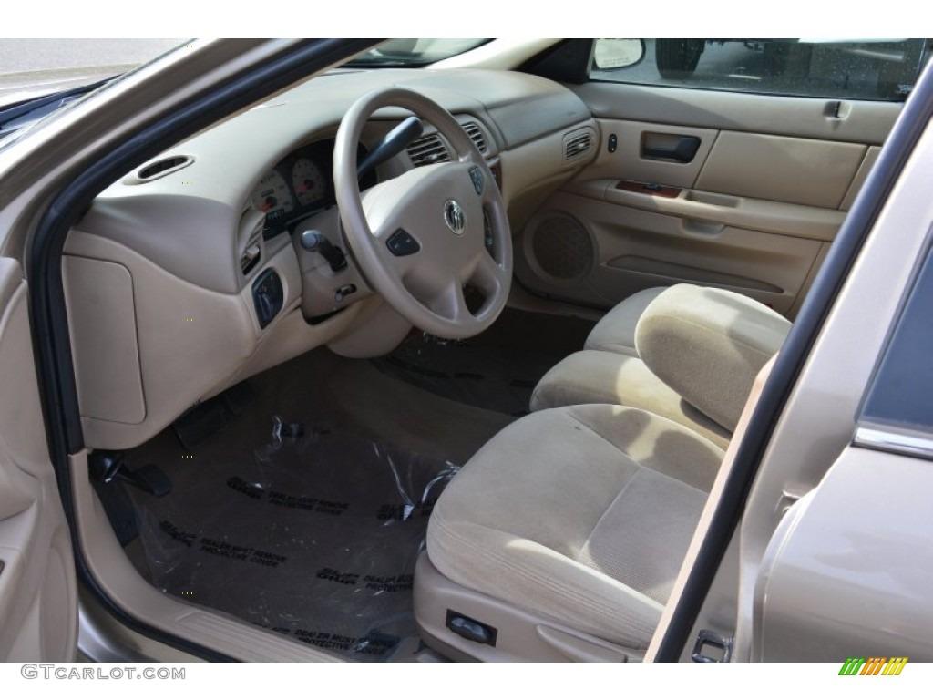 Medium Parchment Interior 2003 Mercury Sable GS Sedan Photo #102300952