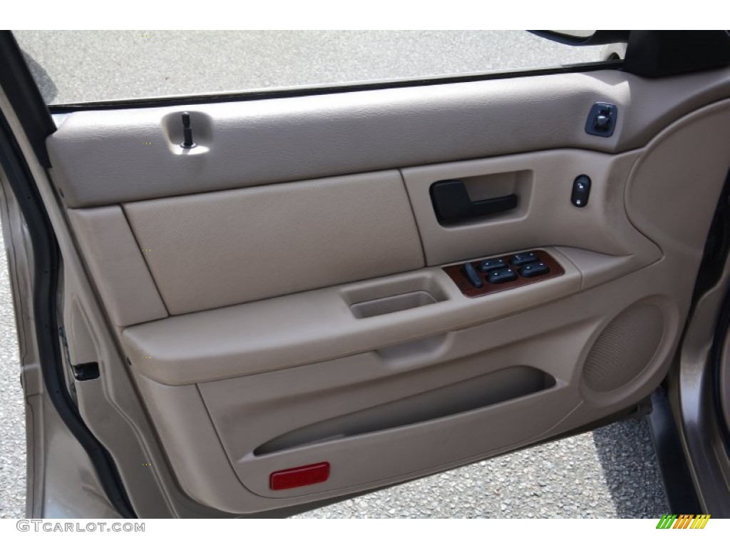 2003 Mercury Sable GS Sedan Medium Parchment Door Panel Photo #102300975
