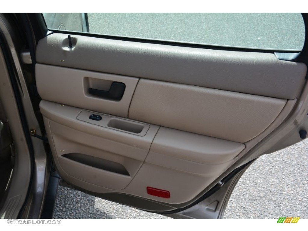2003 Mercury Sable GS Sedan Medium Parchment Door Panel Photo #102301034