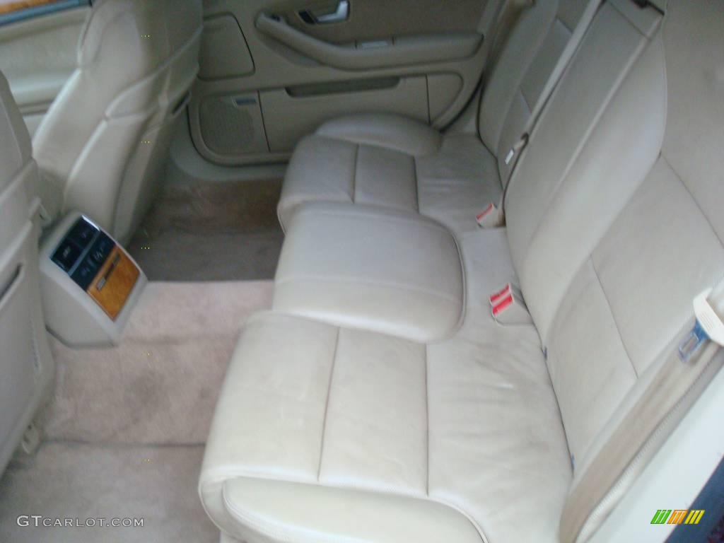 2004 A8 L 4.2 quattro - Burgundy Red Pearl Effect / Beige photo #9