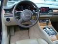 2004 Burgundy Red Pearl Effect Audi A8 L 4.2 quattro  photo #10