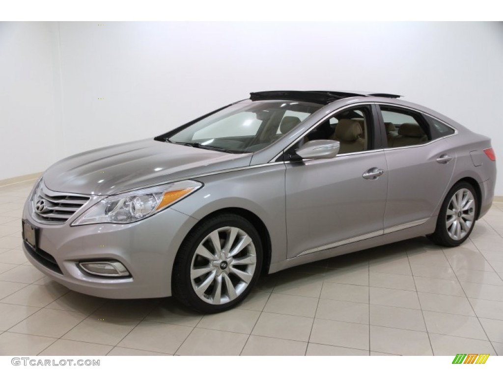 Hyper Silver Metallic 2012 Hyundai Azera Standard Azera Model Exterior Photo #102301970