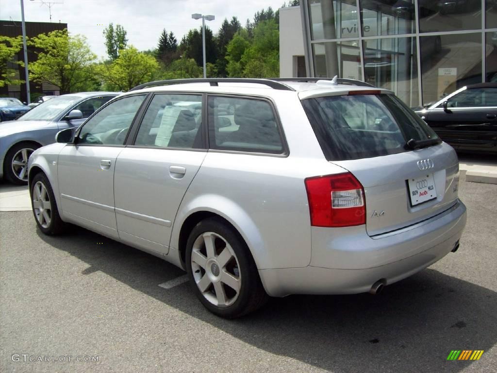 2005 A4 1.8T quattro Avant - Light Silver Metallic / Ebony photo #2