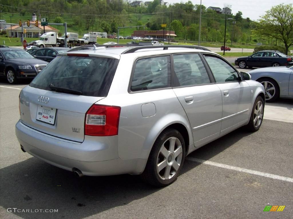 2005 A4 1.8T quattro Avant - Light Silver Metallic / Ebony photo #4