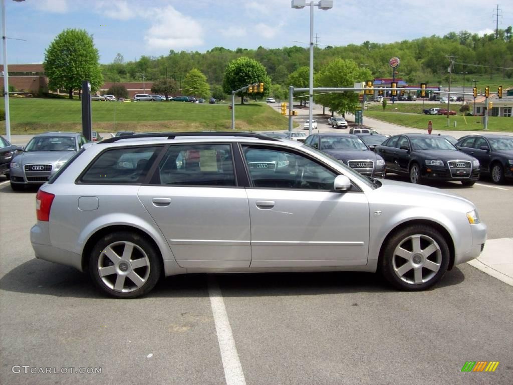 2005 A4 1.8T quattro Avant - Light Silver Metallic / Ebony photo #5