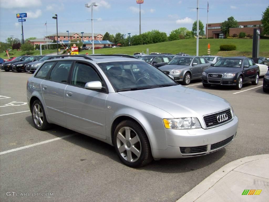 2005 A4 1.8T quattro Avant - Light Silver Metallic / Ebony photo #6