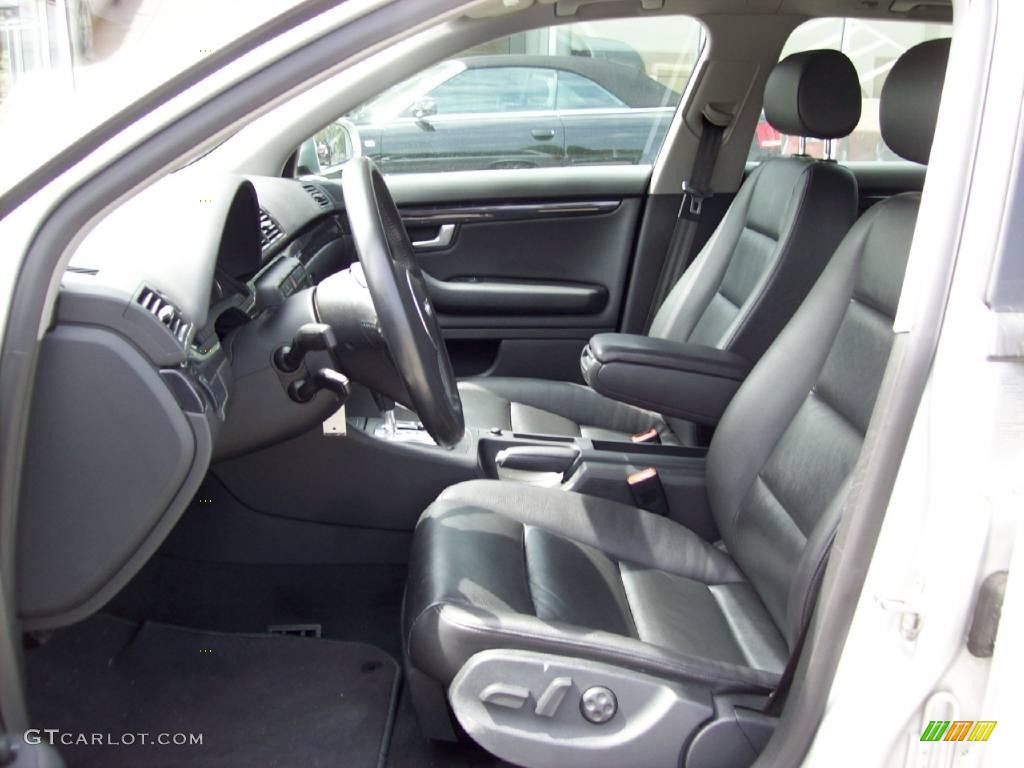 2005 A4 1.8T quattro Avant - Light Silver Metallic / Ebony photo #10