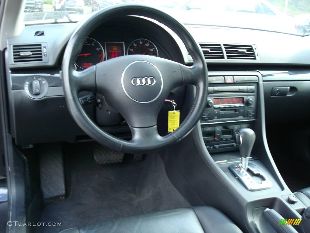 2005 A4 1.8T quattro Sedan - Brilliant Black / Ebony photo #10