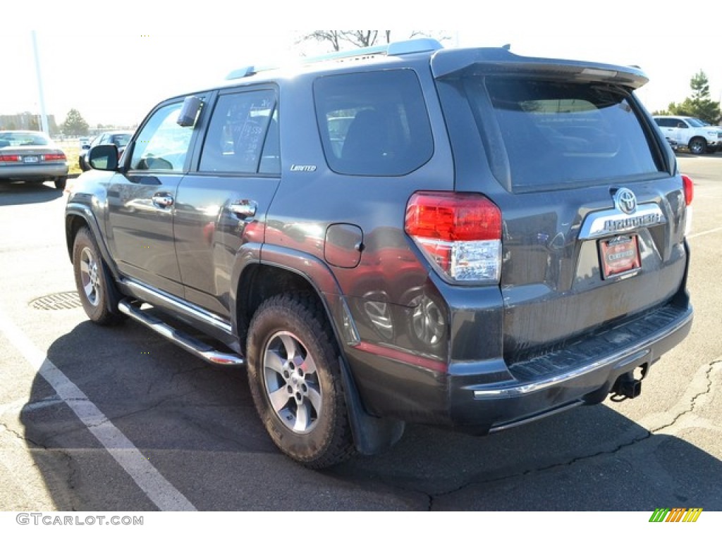 2011 4Runner Limited 4x4 - Magnetic Gray Metallic / Black Leather photo #3