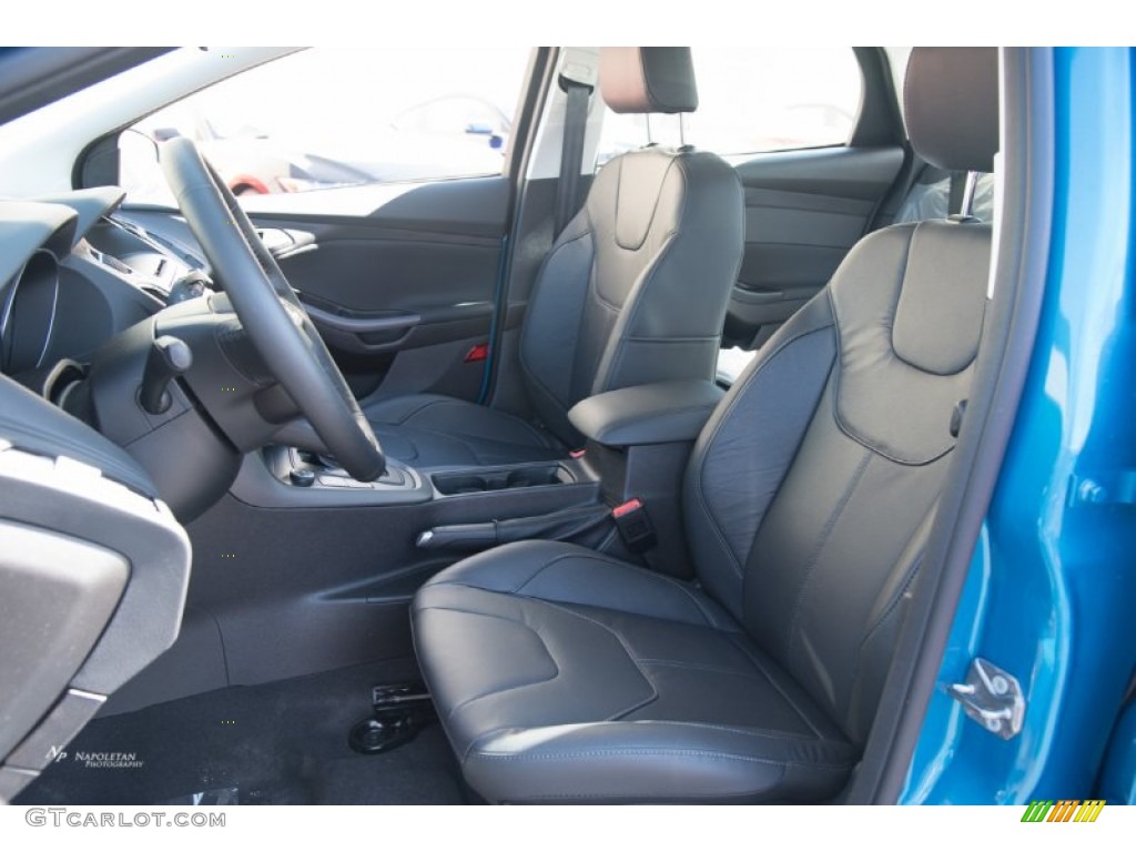 2015 Focus SE Sedan - Blue Candy Metallic / Charcoal Black photo #6