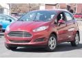 2015 Ruby Red Metallic Ford Fiesta SE Hatchback  photo #1