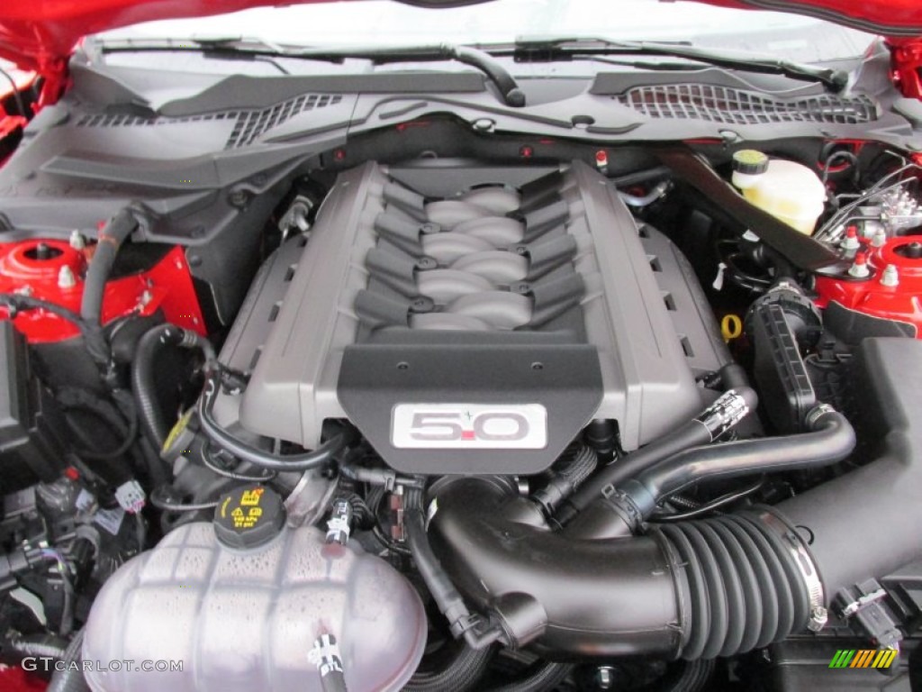 2015 Ford Mustang GT Premium Coupe 5.0 Liter DOHC 32-Valve Ti-VCT V8 Engine Photo #102309742