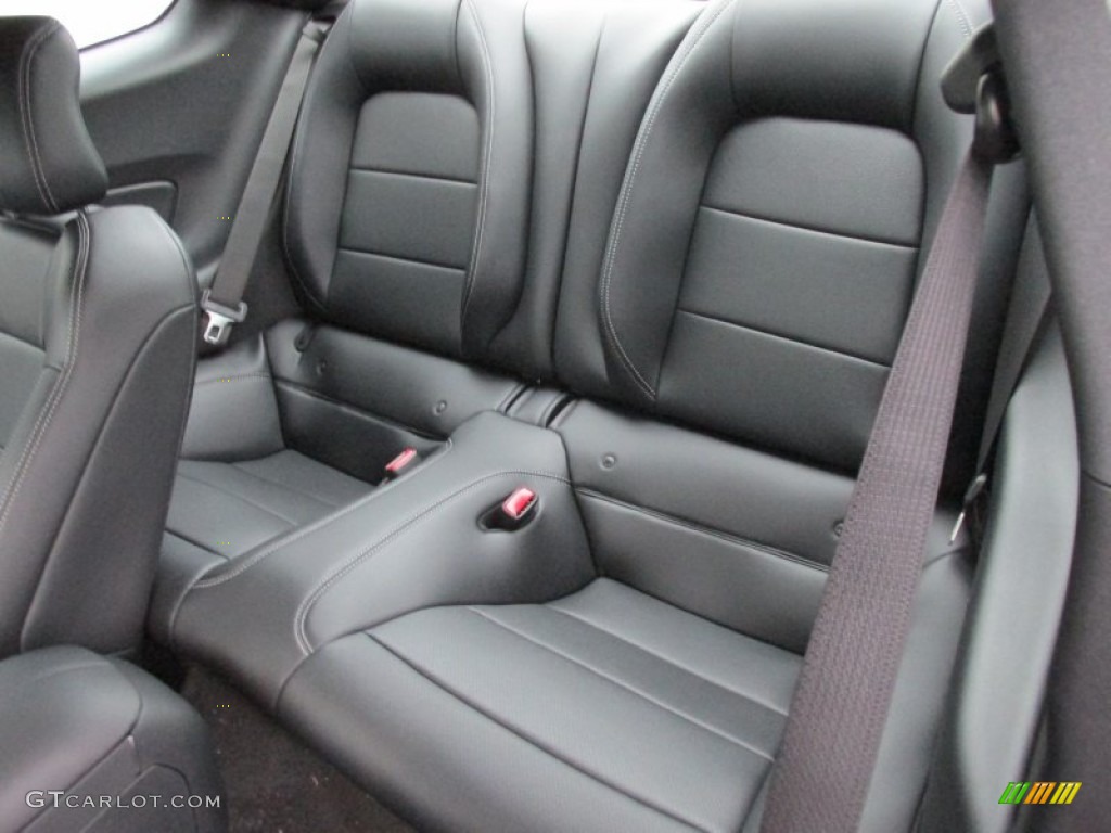 2015 Ford Mustang GT Premium Coupe Rear Seat Photo #102309883