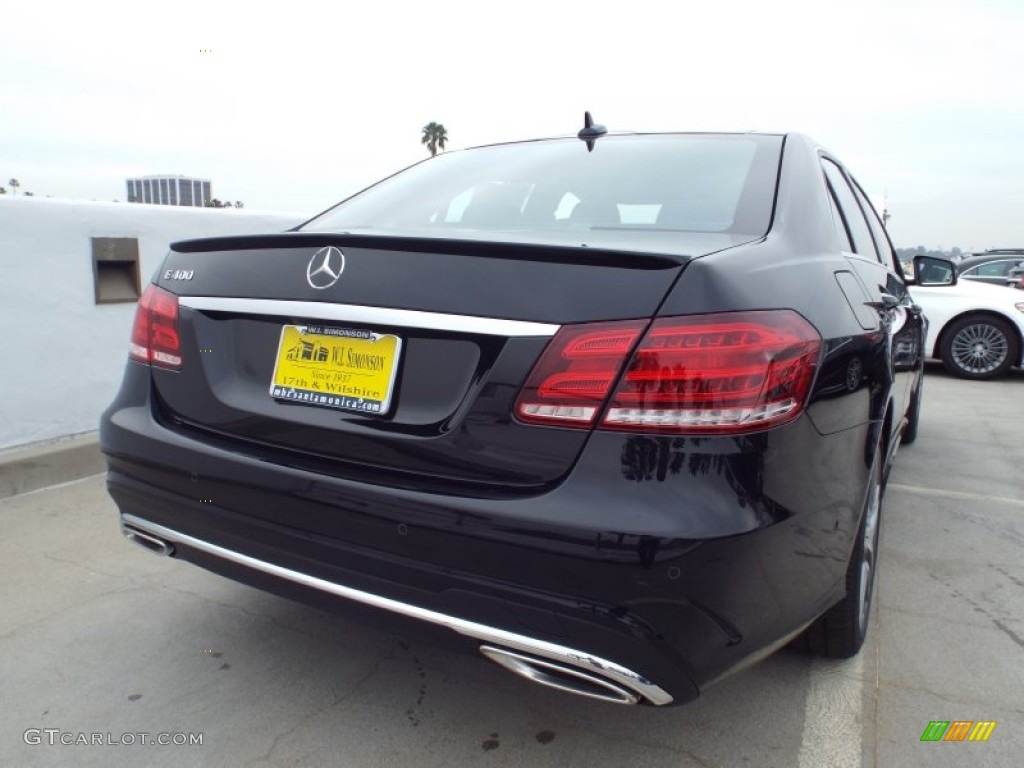 2015 E 400 Sedan - Black / Black photo #4