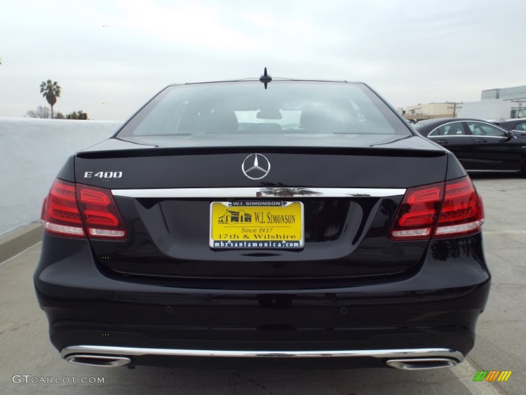 2015 E 400 Sedan - Black / Black photo #5