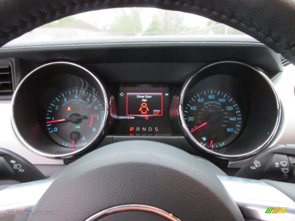 2015 Ford Mustang GT Premium Coupe Gauges Photo #102310021
