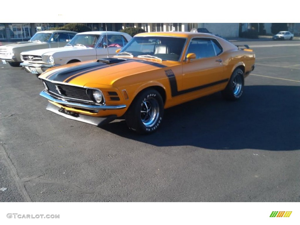 Grabber Orange Ford Mustang