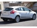 2014 White Platinum Ford Focus Titanium Hatchback  photo #3