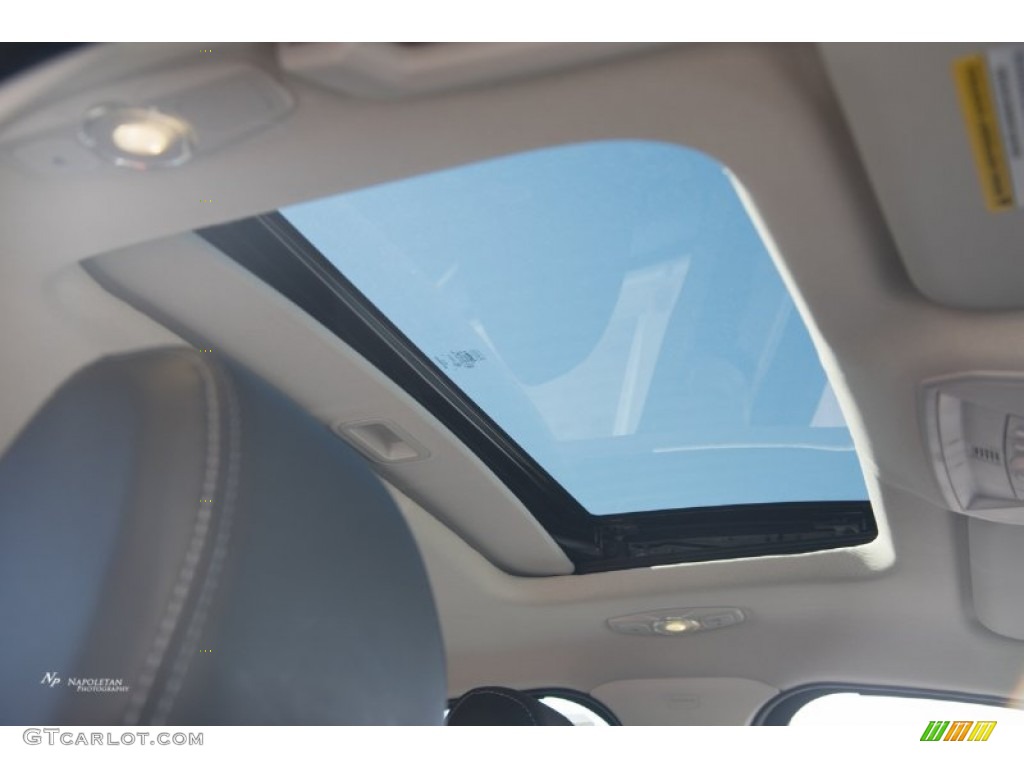 2014 Focus Titanium Hatchback - White Platinum / Charcoal Black photo #8