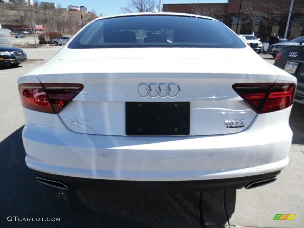 Ibis White 2016 Audi A7 3.0 TFSI Premium Plus quattro Exterior Photo #102311950