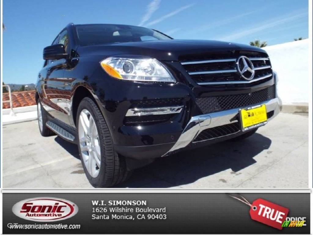 2015 ML 250 BlueTEC 4Matic - Black / Black photo #1