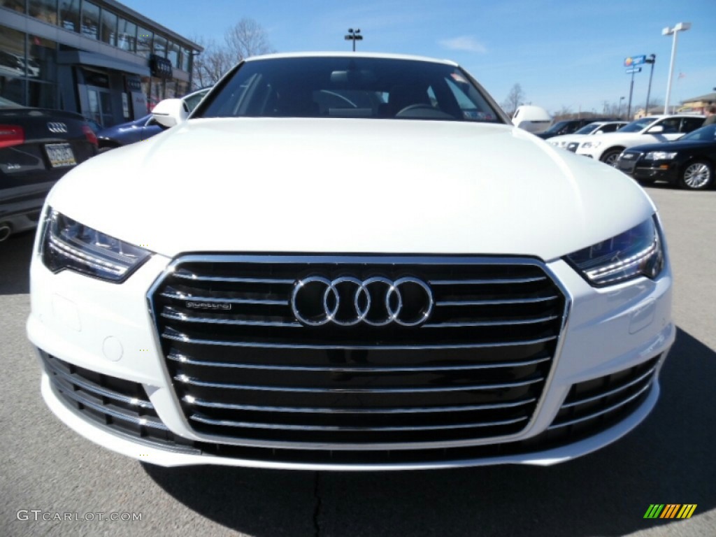 Ibis White 2016 Audi A7 3.0 TFSI Premium Plus quattro Exterior Photo #102312054