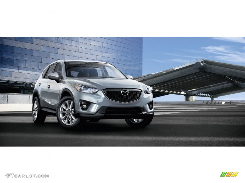 2015 CX-5 Touring - Blue Reflex mica / Black photo #2