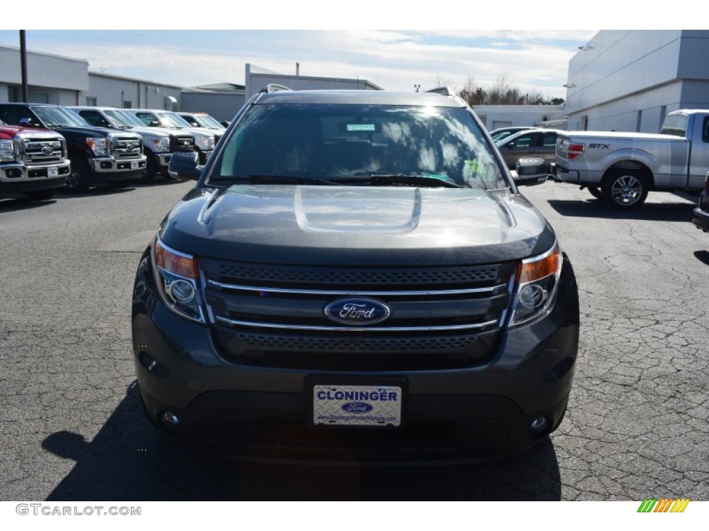 2015 Explorer Limited - Magnetic / Charcoal Black photo #4