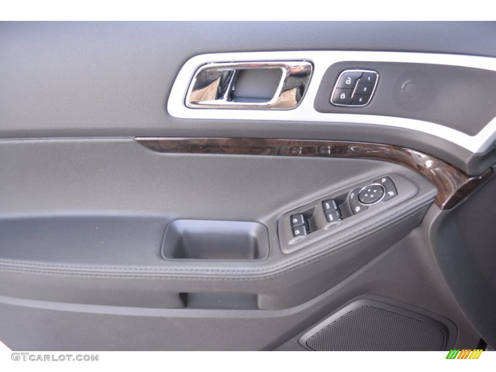 2015 Explorer Limited - Magnetic / Charcoal Black photo #6