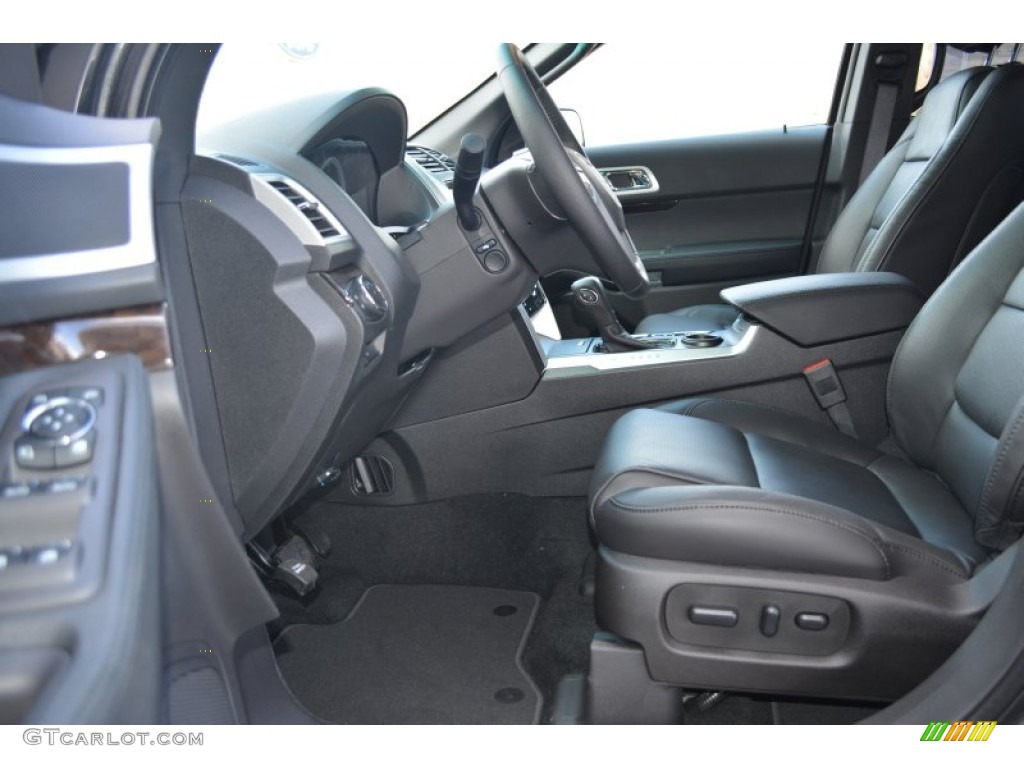 2015 Explorer Limited - Magnetic / Charcoal Black photo #7