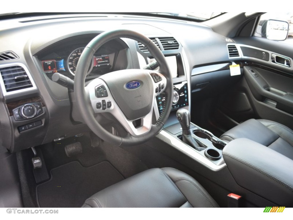 2015 Explorer Limited - Magnetic / Charcoal Black photo #8
