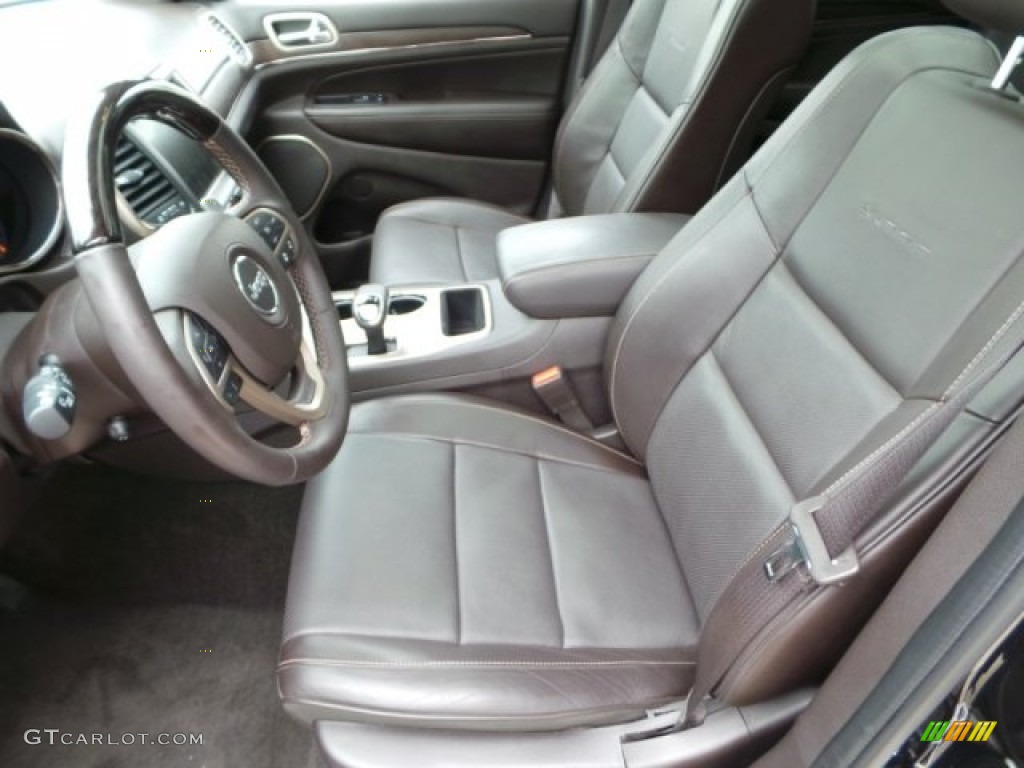 2014 Jeep Grand Cherokee Summit Front Seat Photo #102316674