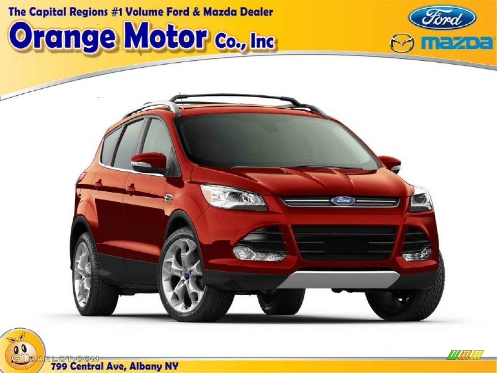 2015 Escape SE 4WD - Sunset Metallic / Charcoal Black photo #1