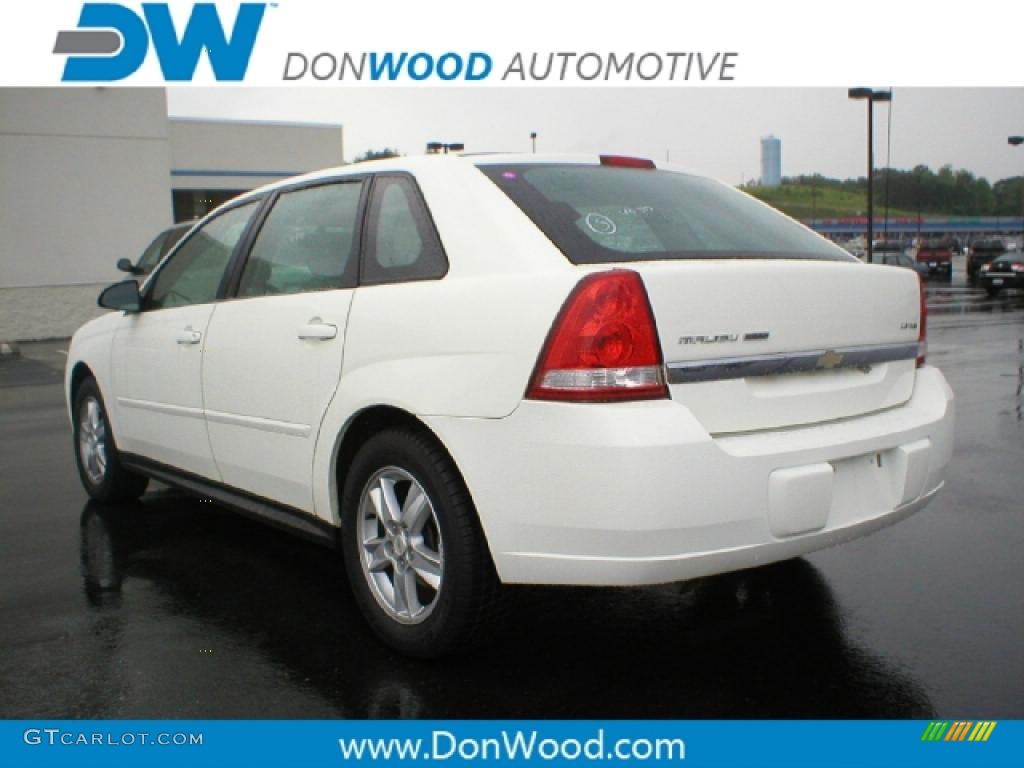 2004 Malibu Maxx LS Wagon - White / Gray photo #2