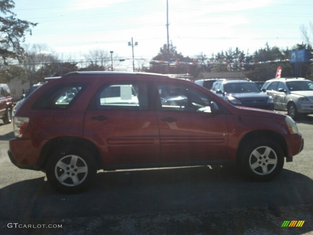 2006 Equinox LS - Salsa Red Metallic / Light Gray photo #8